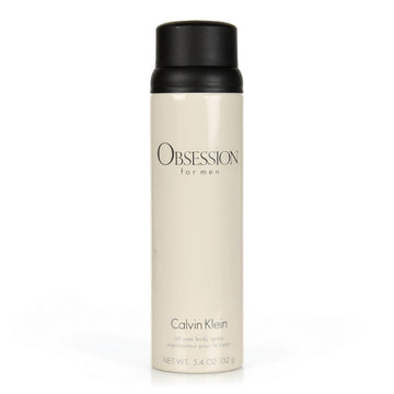 Obsession by Calvin Klein, 5.4 oz All Over Body Spray for Men
