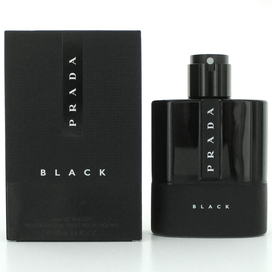 Prada Luna Rossa Black by Prada, 3.4 oz EDP Spray for Men