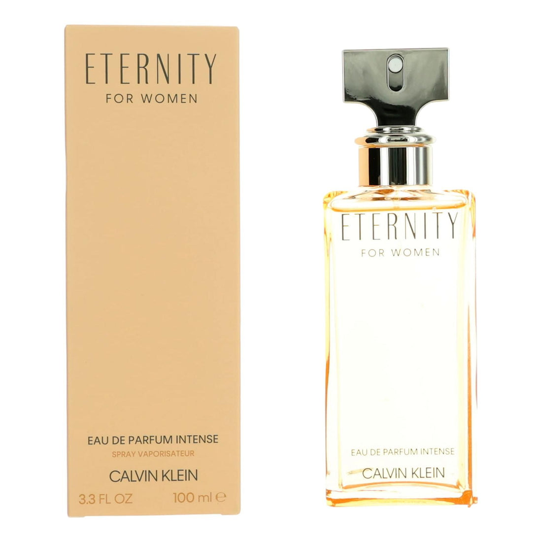 Eternity by Calvin Klein, 3.3 oz EDP Intense Spray for Women