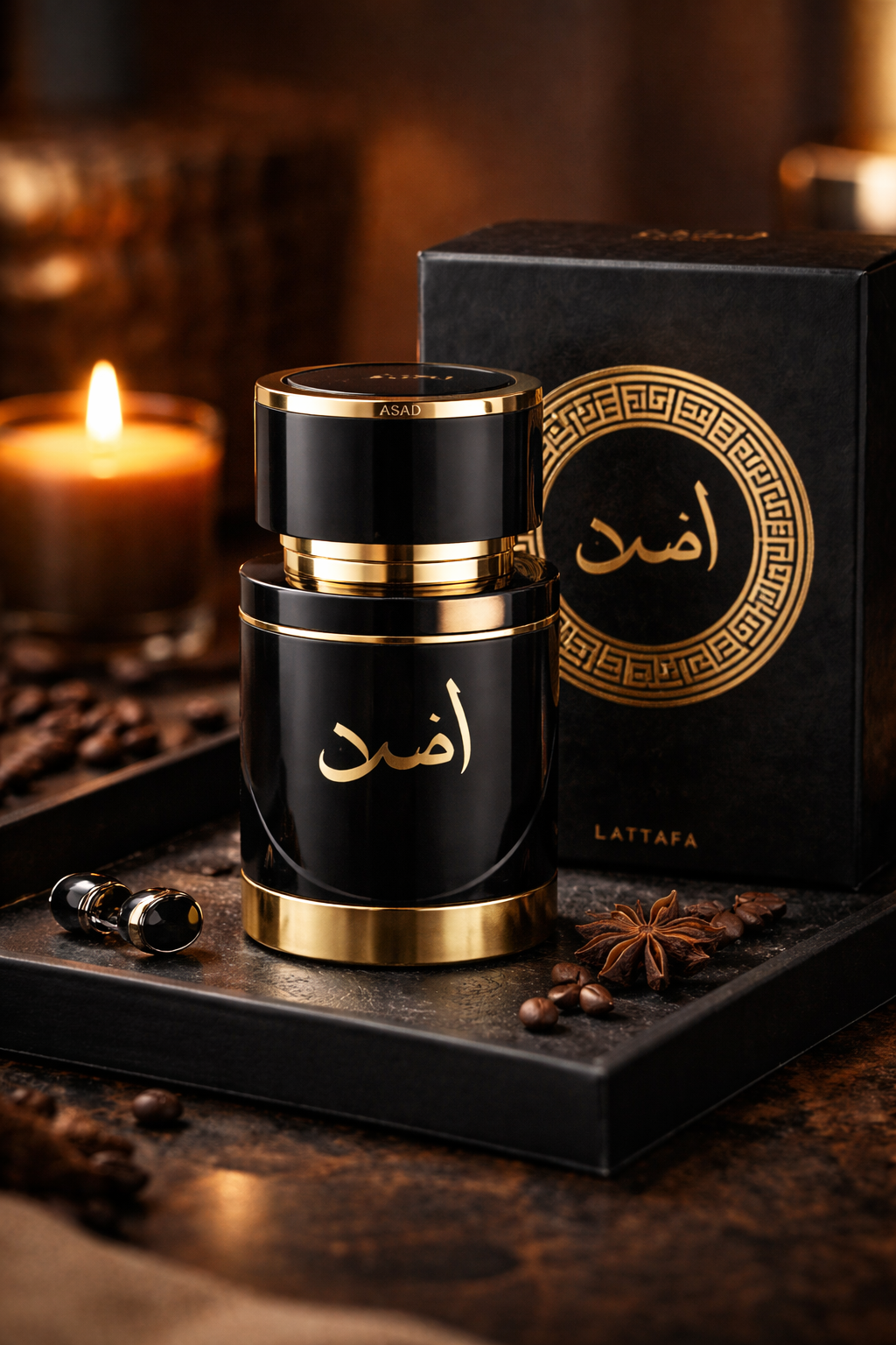 Asad by Lattafa Eau de Parfum 3.4oz – Bold & Long Lasting Men’s Fragrance