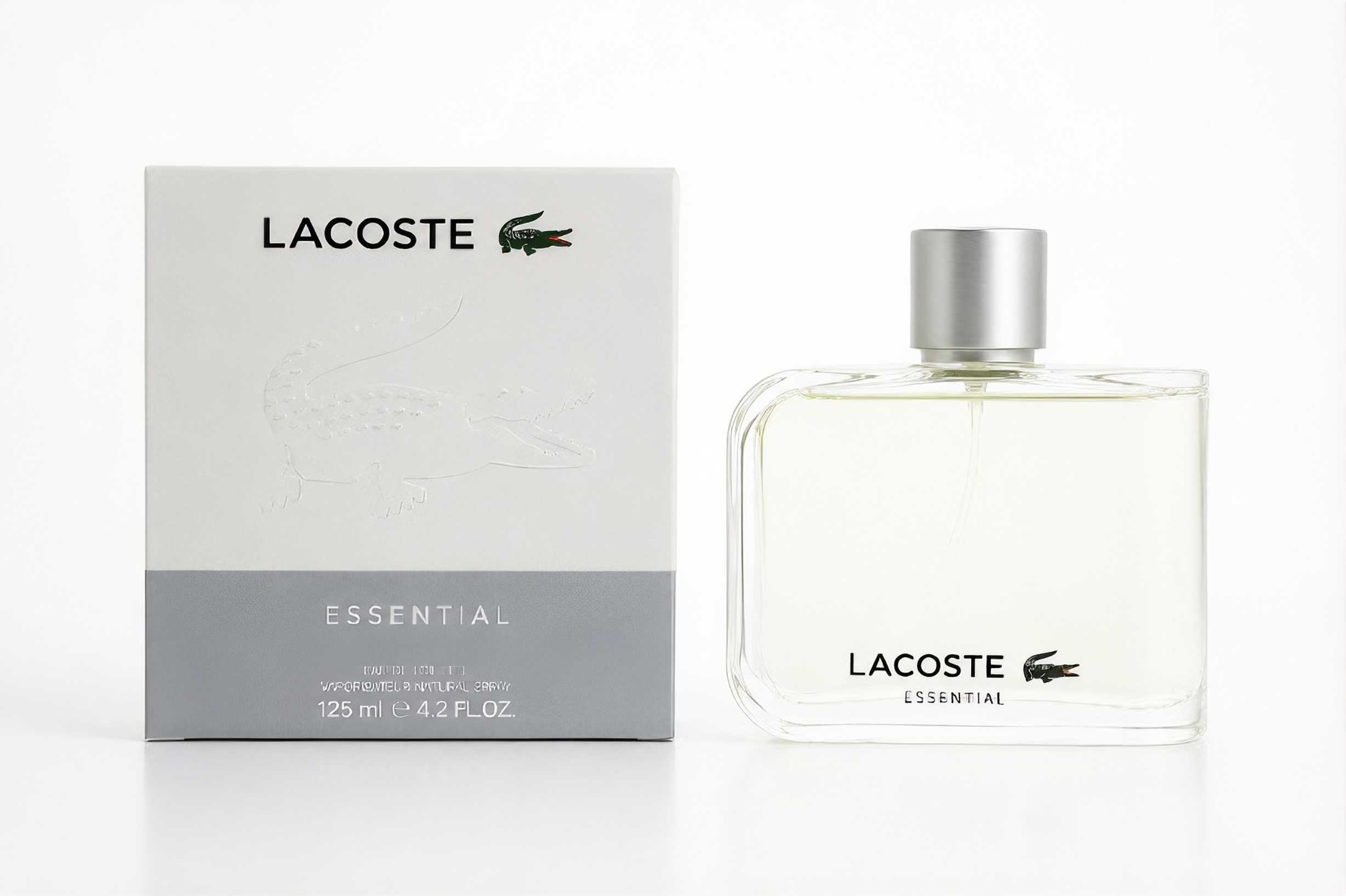 Lacoste Essential Eau de Toilette Spray for Men 4.2 oz (125 mL)