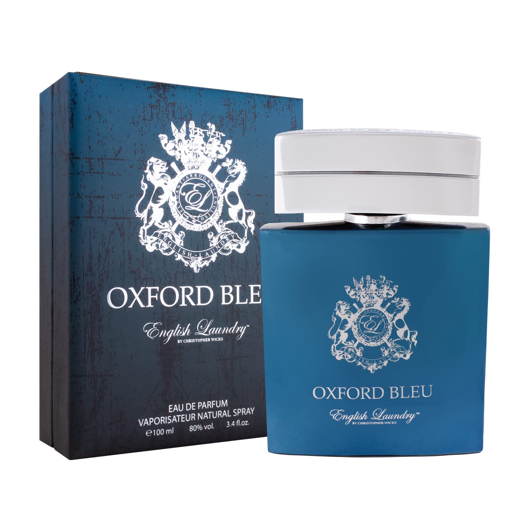 Oxford Bleu by English Laundry Eau de Parfum Spray for Men – 3.4 oz / 100 ml