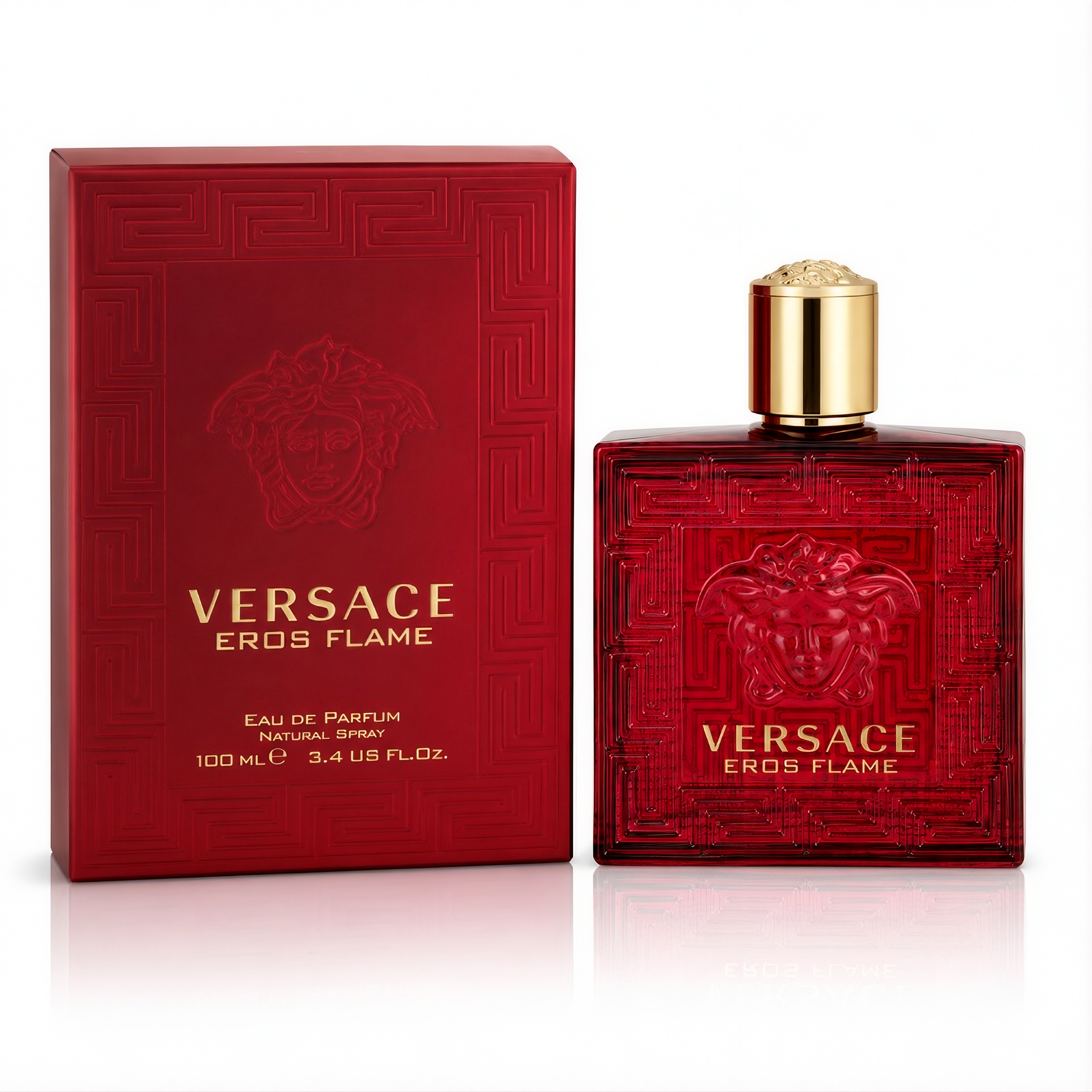 Versace Eros Flame Eau de Parfum for Men 3.4 oz (100 mL)
