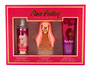 Pink Friday by Nicki Minaj – 3 Piece Perfume Gift Set for Women