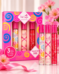 playful womens perfume set Pink Sugar by Aquolina 3-Piece Variety set